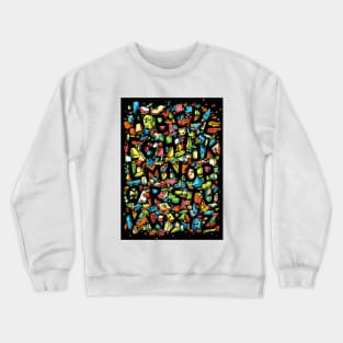 Rocky alphabet Crewneck Sweatshirt